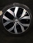 1 stuk los velg origineel VW velg 5x112 18 inch Moscow 3GD601025B