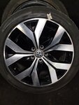 1 stuk los velg origineel VW velg 5x112 18 inch Moscow 3GD601025B