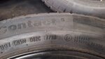 Touran T-roc Passat Org. velgenset velg set 16 Inch Conti