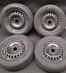 Stalen velgenset velg velgen set 16 inch 5x108 ET 52.5 zomer