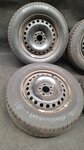 Stalen velgenset velg velgen set 16 inch 5x108 ET 52.5 zomer