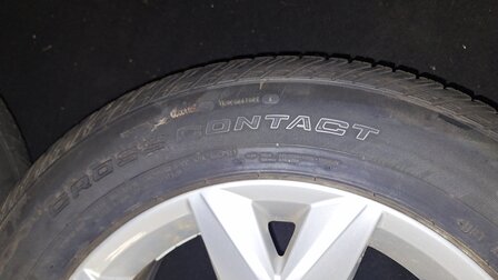 velgen set 18 inch Atlas Talagon Conti 245 60 R18 105T 5x112