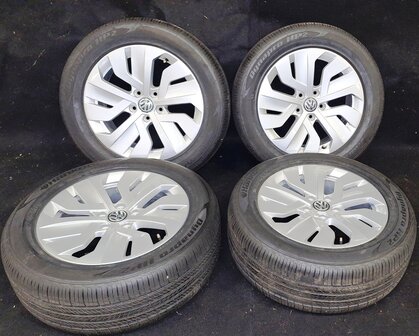 Org. velgenset velg set Ateca Karoq Tiguan 17 inch Hankook