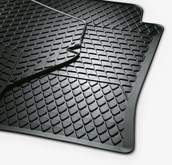 rubber auto mattenset set mat compleet Caddy Touran 2004+