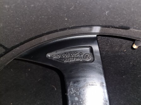 1 stuk los velg origineel VW velg 5x112 18 inch Jerez 5H0601025Q
