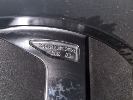 1 stuk los velg origineel VW velg 5x112 18 inch Jerez 5H0601025Q