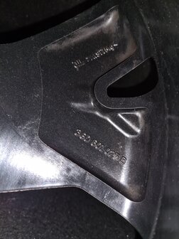 1 stuk los velg origineel VW velg 5x112 18 inch Moscow 3GD601025B