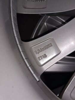 1 stuk los velg origineel VW velg 5x120 18 inch Durban 2H0601025F