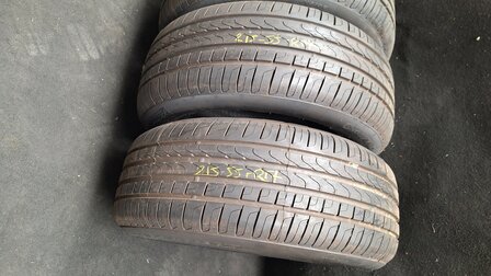 bandenset banden set Pirelli P7 17 Inch demo 7mm