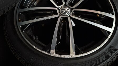 Gebruikte velgenset velg velgen set 17 inch Golf Touran Troc