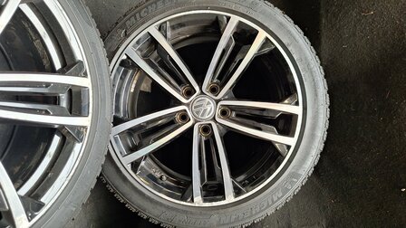 Gebruikte velgenset velg velgen set 17 inch Golf Touran Troc