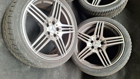 Gebruikte velgenset velg velgen set 19 inch Mercedes 5x112
