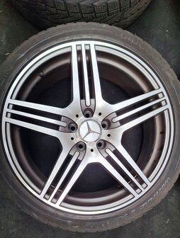 Gebruikte velgenset velg velgen set 19 inch Mercedes 5x112