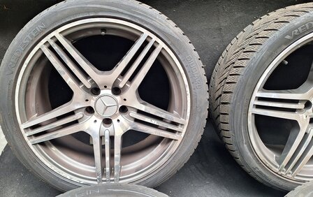 Gebruikte velgenset velg velgen set 19 inch Mercedes 5x112