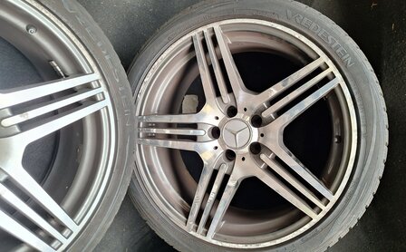 Gebruikte velgenset velg velgen set 19 inch Mercedes 5x112