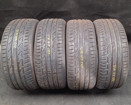 bandenset banden set Bridgestone Potenza 225 40 R19 93W