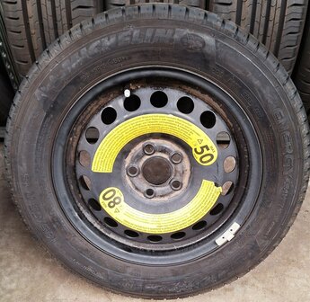 reservewiel reserve wiel 15 inch A1 polo ibiza fabia 5x100