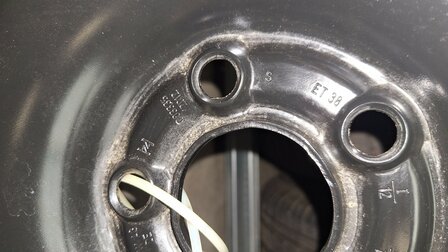 5x100 14 Inch reservewiel reserveband polo ibiza fabia