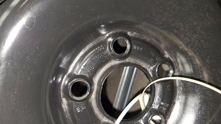 reservewiel reserveband polo ibiza fabia 5x100 14 Inch 2Q0601027C