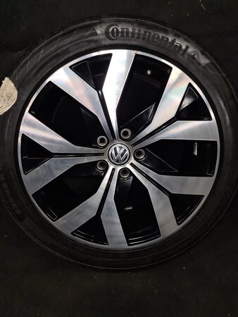 1 stuk los velg origineel VW velg 5x112 18 inch Moscow 3GD601025B