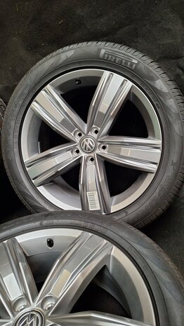 Org. velgenset velgen set Victoria 19 Inch Kodiaq Tiguan zgan