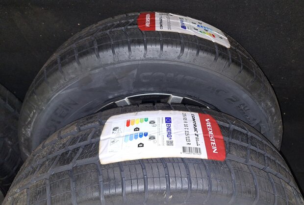 Winter 4 Seizoens velgenset set velgen Sprinter Crafter 16 inch