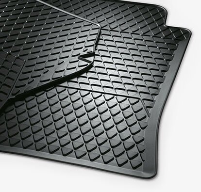 rubber auto mattenset set mat compleet Caddy Touran 2004+