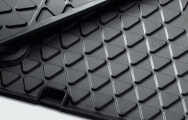 rubber vloermat mattenset mat set achter Amarok 2010+ nieuw