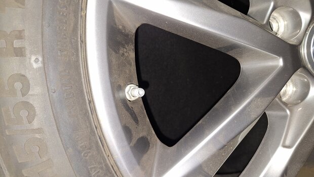 1 stuk los velg origineel VW velg 5x112 17 inch Salvador 5TA601025G