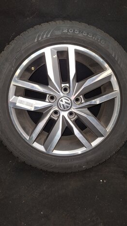 1 stuk los velg origineel VW velg 16 inch Madrid 5GG601025B