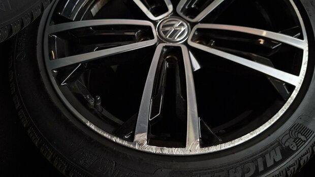 Gebruikte velgenset velg velgen set 17 inch Golf Touran Troc