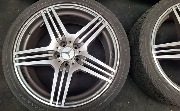 Gebruikte velgenset velg velgen set 19 inch Mercedes 5x112