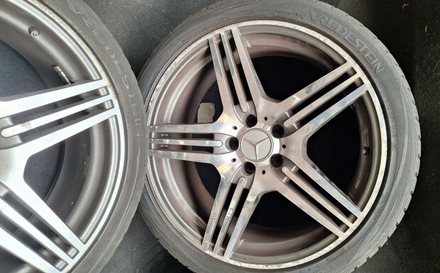 Gebruikte velgenset velg velgen set 19 inch Mercedes 5x112