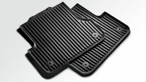 rubber vloermat mattenset mat set achter Audi A6 A7 2011+