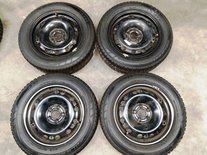 Winterset velgenset winter Ibiza Fabia Polo 6R 6C 2G 15 INCH