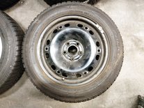 Winterbanden winterset 5x100 15 inch Polo Ibiza Falken