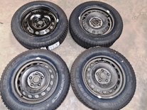 Org. Winterset velgenset winter set Caddy 195 65 R15 inch