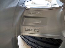 1 stuk los velg origineel VW velg 5x112 17 inch Verme