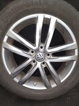 1 stuk los velg origineel VW velg 5x112 17 inch Salvador 5TA601025G