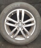 1 stuk los velg origineel VW velg 5x112 17 inch Salvador 5TA601025G