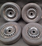 Stalen velgenset velg velgen set 16 inch 5x108 ET 52.5 zomer
