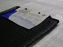 Originele rubber auto mattenset voorzijde Volkswagen Golf 5 6