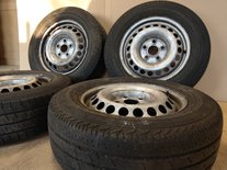 originele velgen set velgenset VW Transporter T5 T6 staal