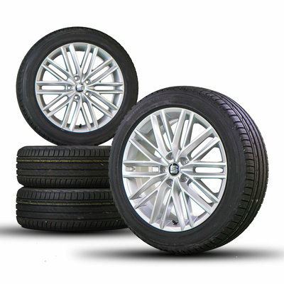 Org set Seat Ateca Performance 18 Inch velgen Conti Nieuw