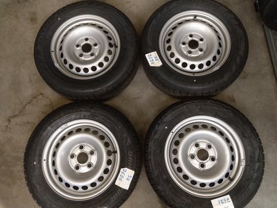Org. winter velgen set velgenset VW Transporter T5 T6 staal 16