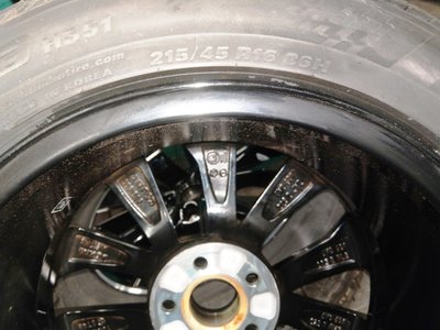 org. velgenset demo velgen set Ibiza Polo Fabia RS 16 Inch