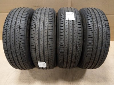bandenset banden set Michelin 215 65 17 99V gebruikt 6.5mm